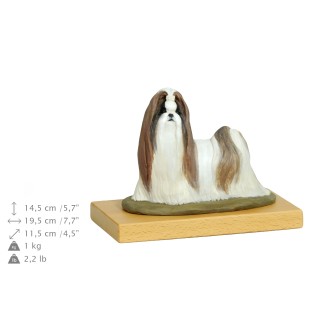 Shih Tzu ręcznie pomalowana statuetka Art-Dog